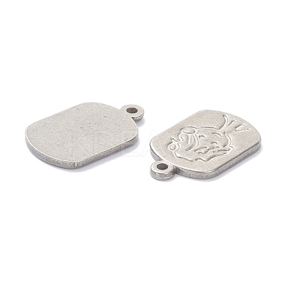 Non-Tarnish 304 Stainless Steel Pendants STAS-K216-26P-1