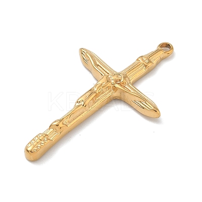 304 Stainless Steel Pendants STAS-G374-04G-01-1