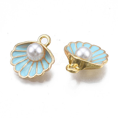 Alloy Pendants X-ENAM-S119-034A-01LG-1
