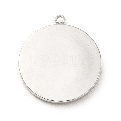 Tarnish Resistant 304 Stainless Steel Pendant Rhinestone Settings STAS-P312-16P-1