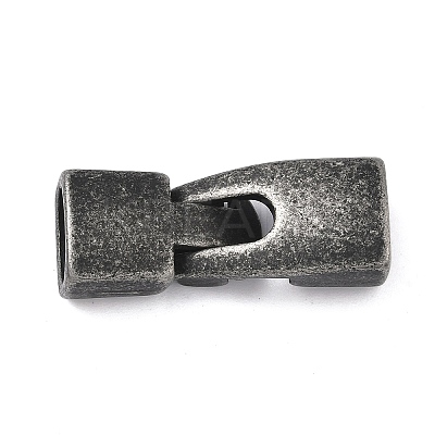 304 Stainless Steel Snap Lock Clasps STAS-A138-01AS-1