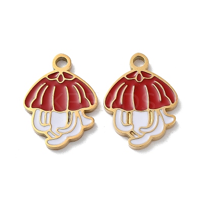 Ion Plating(IP) 304 Stainless Steel Pendants STAS-C083-11G-02-1