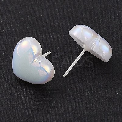 Hypoallergenic Bioceramics Zirconia Ceramic Stud Earrings EJEW-C111-14B-1