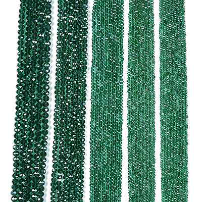 Electroplate Glass Beads Strands EGLA-A044-T3mm-A18-1