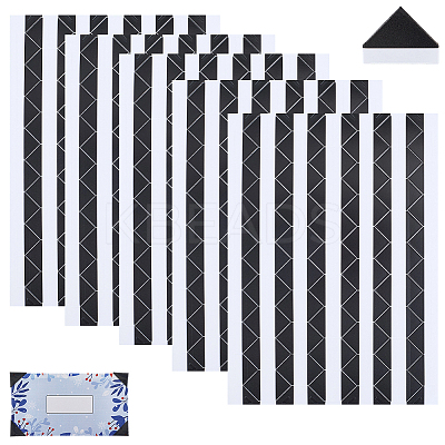 Photo Paper Self Adhesive Corner Stickers AJEW-WH20060-63C-1