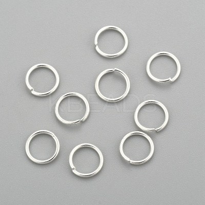 304 Stainless Steel Open Jump Rings STAS-H380-10S-J-1