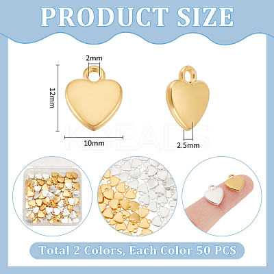 100Pcs 2 Colors Tibetan Style Alloy Charms FIND-UN0015-54-1
