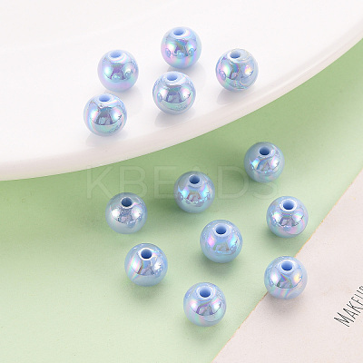 Opaque Acrylic Beads MACR-S370-D8mm-SS2113-1