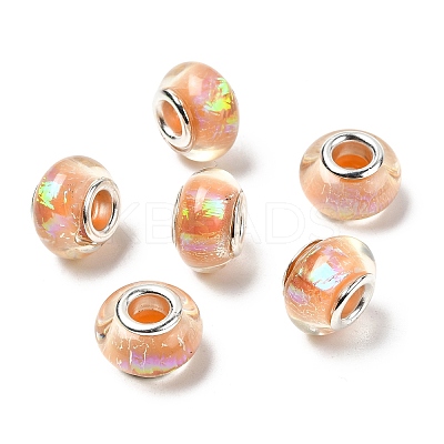 Drawbench Resin European Large Hole Beads DACR-S011-08-1
