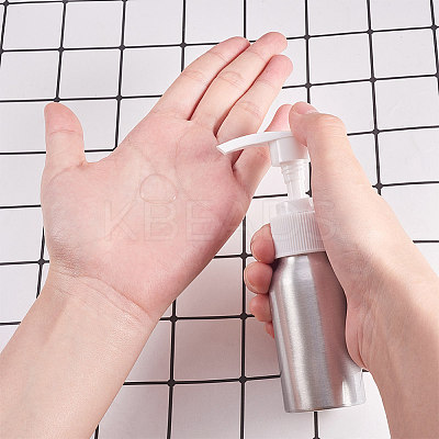 50ml Aluminium Lotion Pump Bottle LS-MRMJ-WH0037-11B-01-1