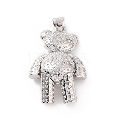 Brass Micro Pave Cubic Zirconia Pendants KK-G460-08P-1