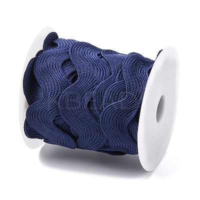 10 Yards Polyester Wavy Fringe Trim Ribbons OCOR-XCP0003-01-1