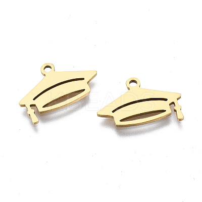 Ion Plating(IP) 201 Stainless Steel Pendants X-STAS-T044-240G-1