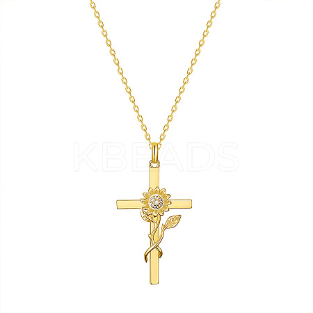 SHEGRACE Brass Pendant Necklaces JN995B-1