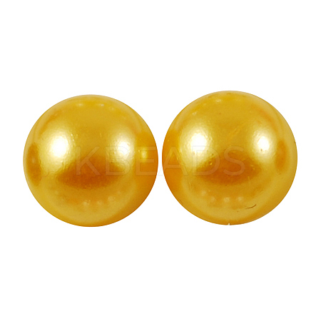 ABS Plastic Imitation Pearl Cabochons SACR-S738-2.5mm-Z32-1