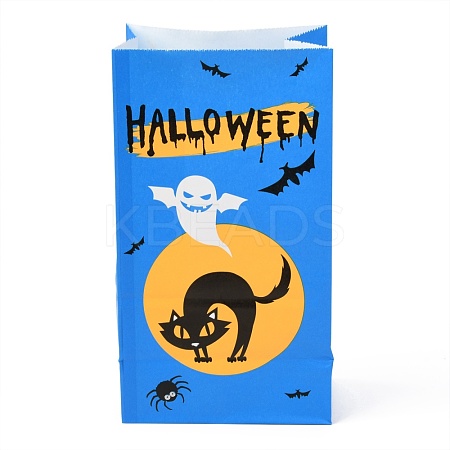 Halloween Theme Kraft Paper Bags CARB-H030-A06-1