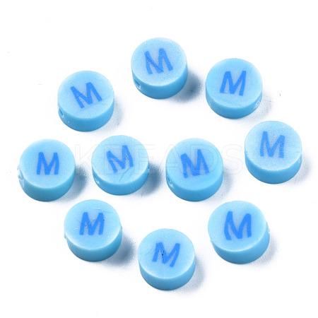 Handmade Polymer Clay Beads CLAY-N011-031M-1