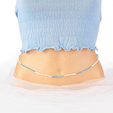 Glass Seed Waist Beads NJEW-C00019-03-1
