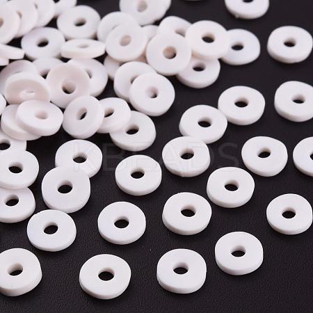 Handmade Polymer Clay Beads CLAY-R067-6.0mm-B16-1