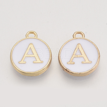 Golden Plated Alloy Charms ENAM-S118-01A-1