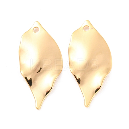 Rack Plating Brass Pendants KK-M261-40G-1