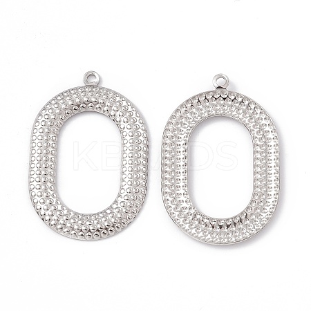 Non-Tarnish 304 Stainless Steel Pendants STAS-B031-19P-1