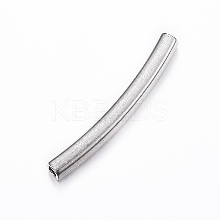 Tarnish Resistant 304 Stainless Steel Tube Beads LS-STAS-G137-24P-1