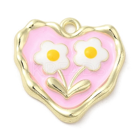 Alloy Enamel Pendants PALLOY-P294-04G-05-1
