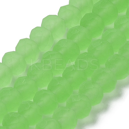 Transparent Glass Beads Strands EGLA-A034-T4mm-MD09-1