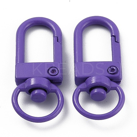 Zinc Alloy Baking Paint Swivel Snap Hooks Clasps PALLOY-H194-A11-1