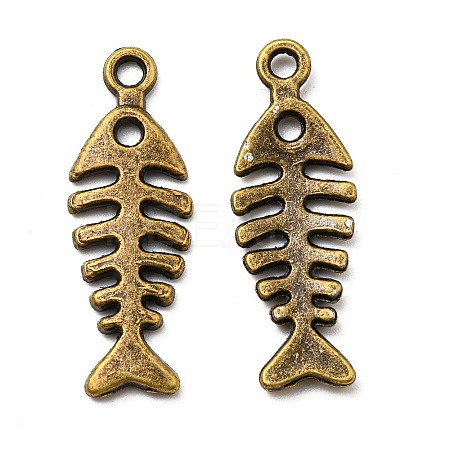 Tibetan Style Alloy Pendants TIBEP-5473-AB-LF-1