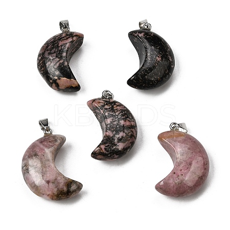 Natural Rhodonite Pendants G-F820-02E-1