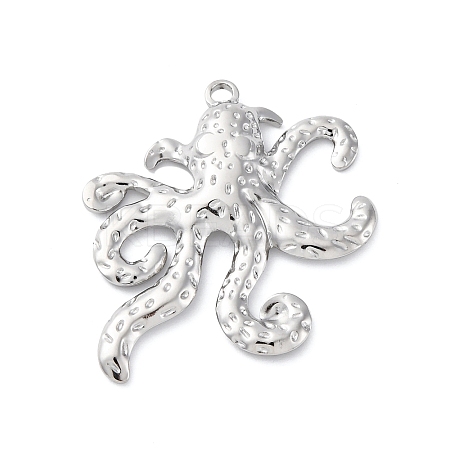 304 Stainless Steel Pendants STAS-S163-05C-P-1