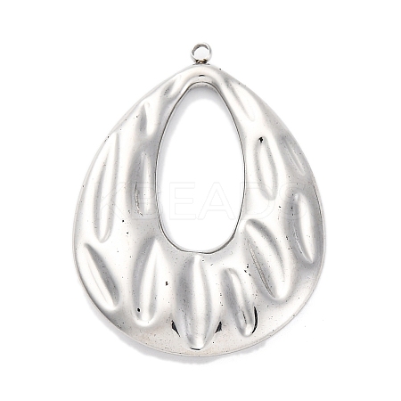 304 Stainless Steel Pendants STAS-P386-04P-B-1