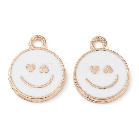 Alloy Enamel Pendants PALLOY-S192-04G-02-1