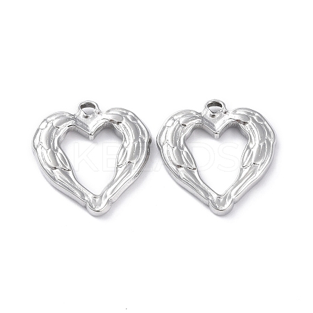 Non-Tarnish 304 Stainless Steel Pendants STAS-P324-26P-1