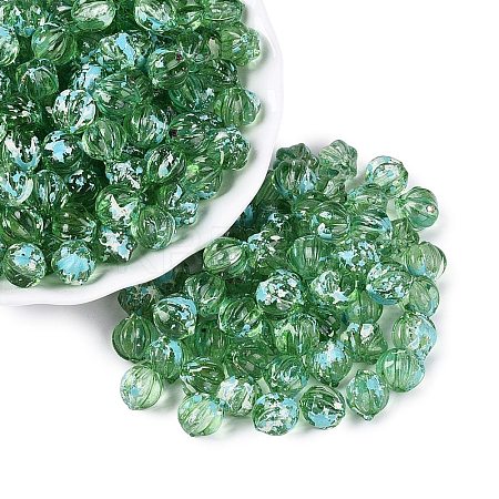Picasso Transparent Glass Beads SEED-Q039-04F-1