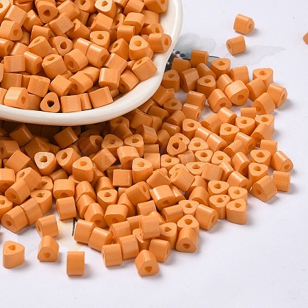 Baking Paint Glass Bead SEED-H002-K-D325-1