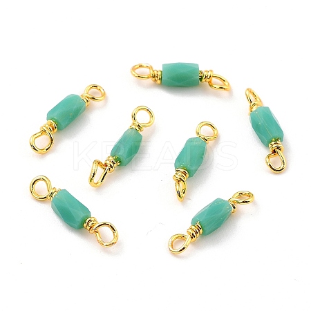 Eco-Friendly Electroplated Glass Links Connectors KK-K260-04G-05-RS-1