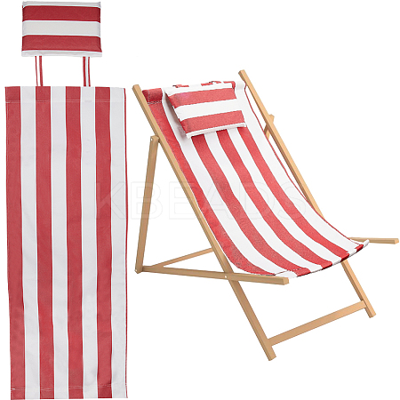 Stripe Pattern Chair Oxford Cloth AJEW-WH0248-453A-1