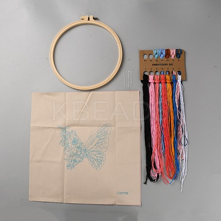 DIY Embroidery Kits DIY-WH20001-09C-1