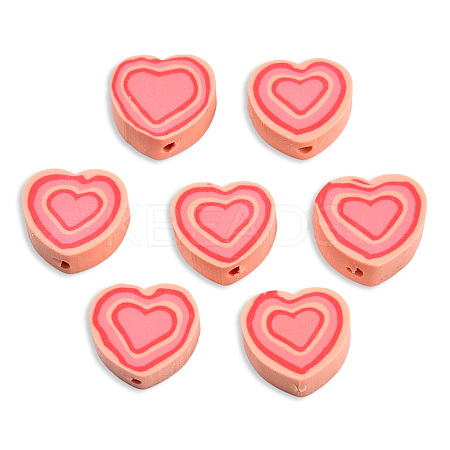 Handmade Polymer Clay Beads CLAY-ZX006-13D-1