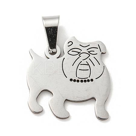Non-Tarnish 304 Stainless Steel Pendants STAS-NH0001-01B-P-1