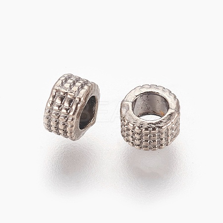Tibetan Style Alloy Spacer Beads K08PT051-1