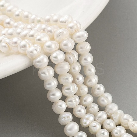 Natural Cultured Freshwater Pearl Beads Strands PEAR-C003-08A-1