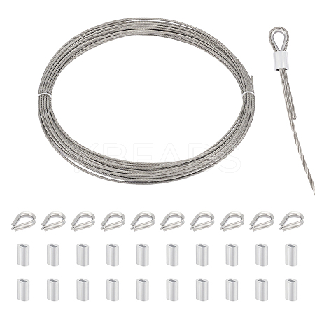 304 Stainless Steel Wire & Wire Guardian and Protectors DIY-UN0006-13-1