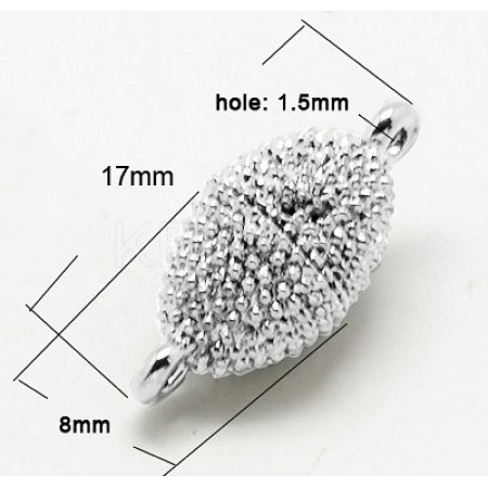 Alloy Magnetic Clasps X-PALLOY-H379-S-1