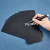 30Pcs PVC Doorplates AJEW-GL0001-21-4