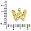 Brass Micro Pave Clear Cubic Zirconia Pendants KK-I476-02G-W-3