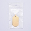 304 Stainless Steel Big Pendants STAS-I140-19F-G-8
